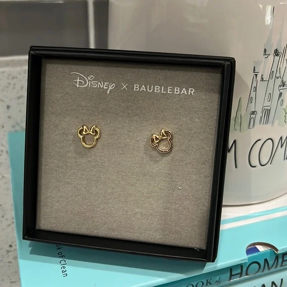New Disney x Baublebar Minnie Mouse Earrings 303